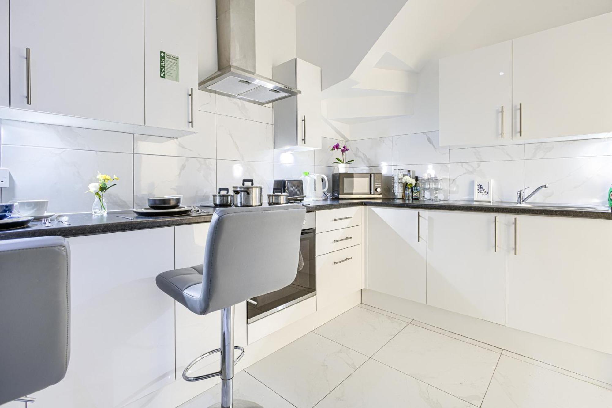 The Finsbury Deluxe Apartments Londra Exterior foto