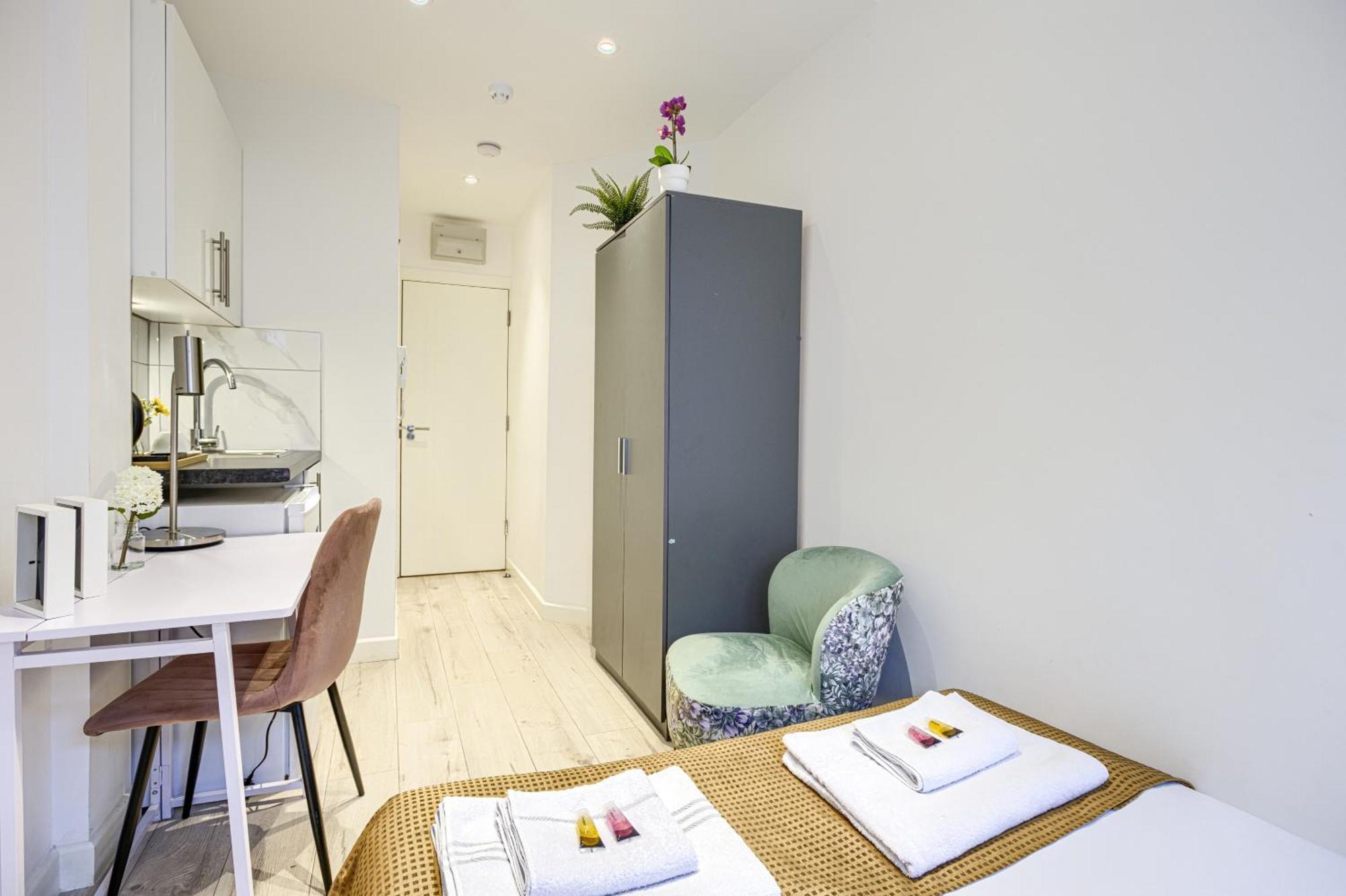 The Finsbury Deluxe Apartments Londra Cameră foto