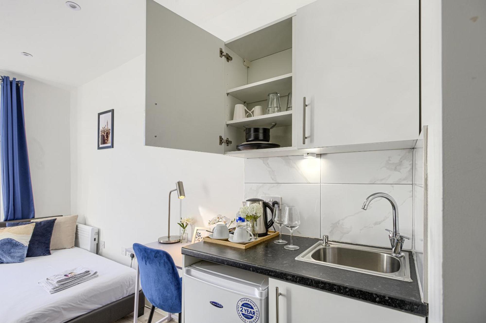 The Finsbury Deluxe Apartments Londra Cameră foto
